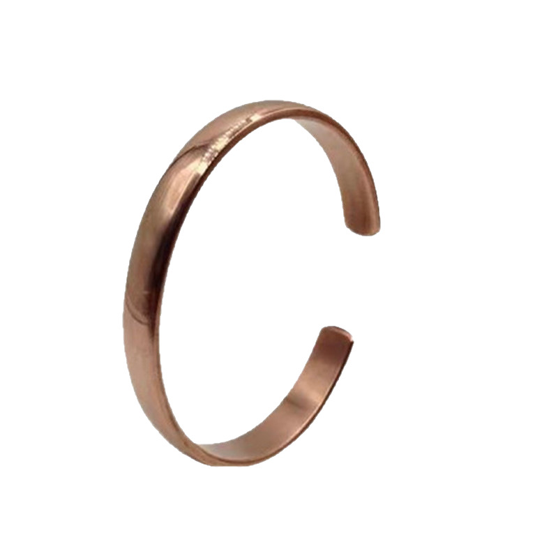 Armband aus Edelstahl, offen, glatte Oberfläche