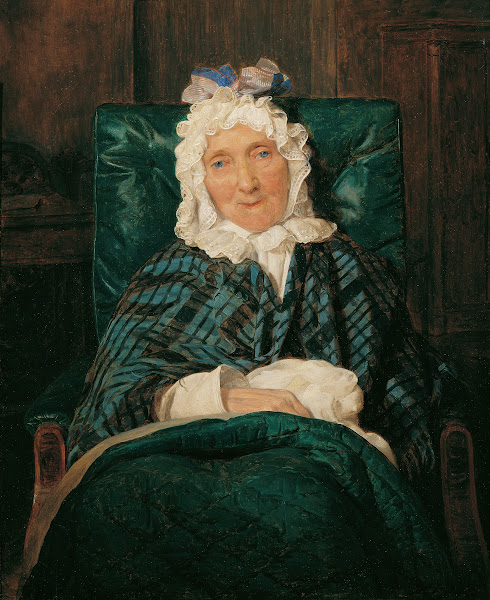 Aloisia Eltz im Lehnstuhl 1834