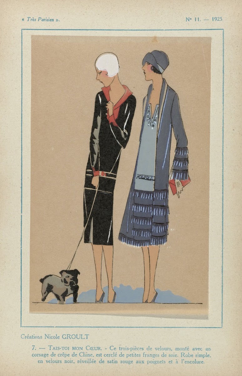 CréAtions Nicole Groult  Tais  Toi Mon Coeur 1925