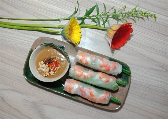Gỏi Cuốn Tôm Thịt Siêu Hấp Dẫn