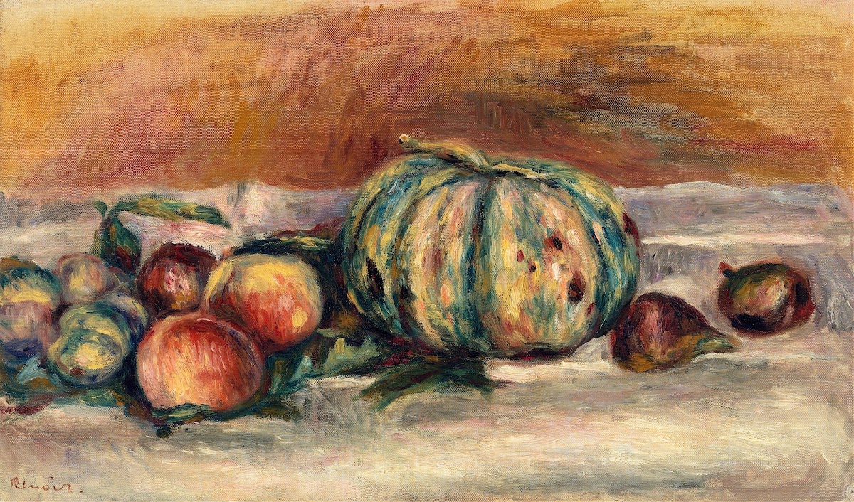 Still Life with Melon Nature morte au melon c 1905