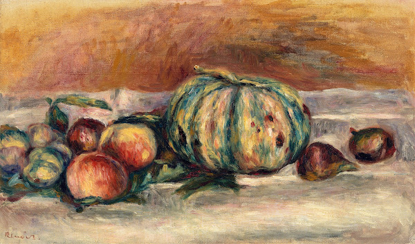 Still Life with Melon Nature morte au melon c 1905