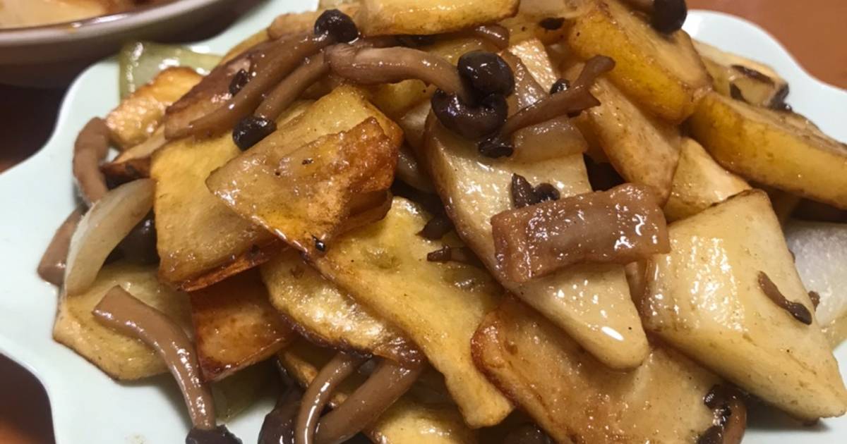 Khoai tây chiên xào nấm