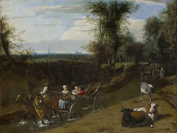 Carriage in a Riverbed