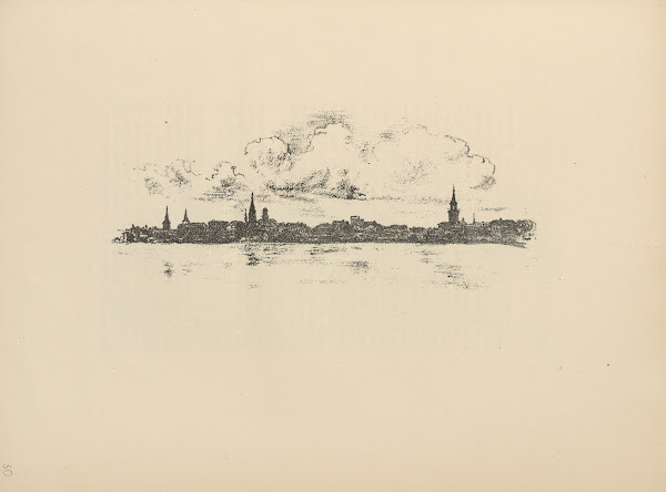 Blick auf Mitau 1916