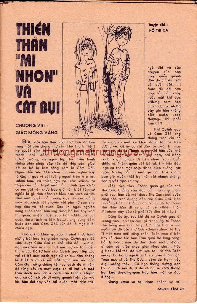 Truyện ngắn : Con chim sâu (1979) - Trang 21