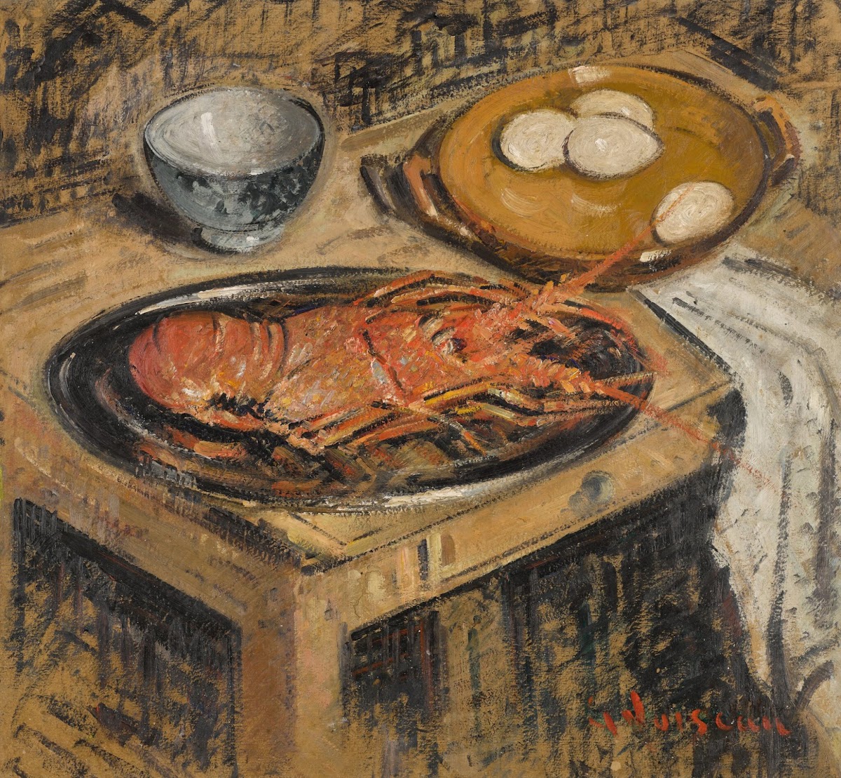 Langouste du Portugal 1930