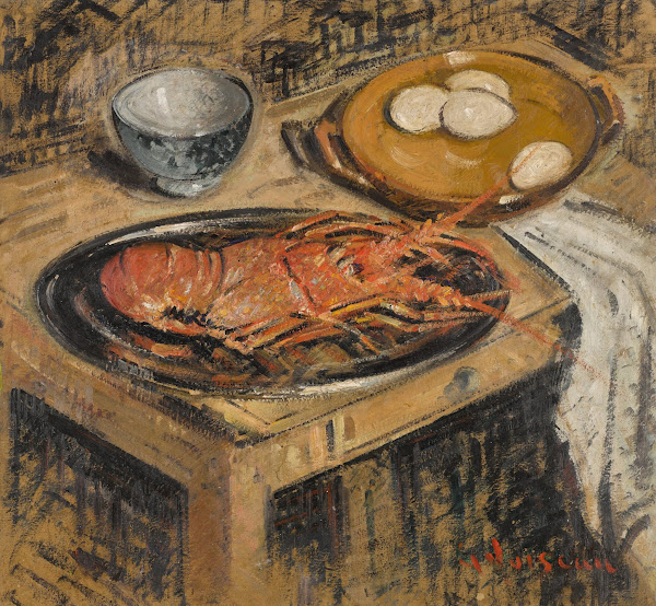 Langouste du Portugal 1930