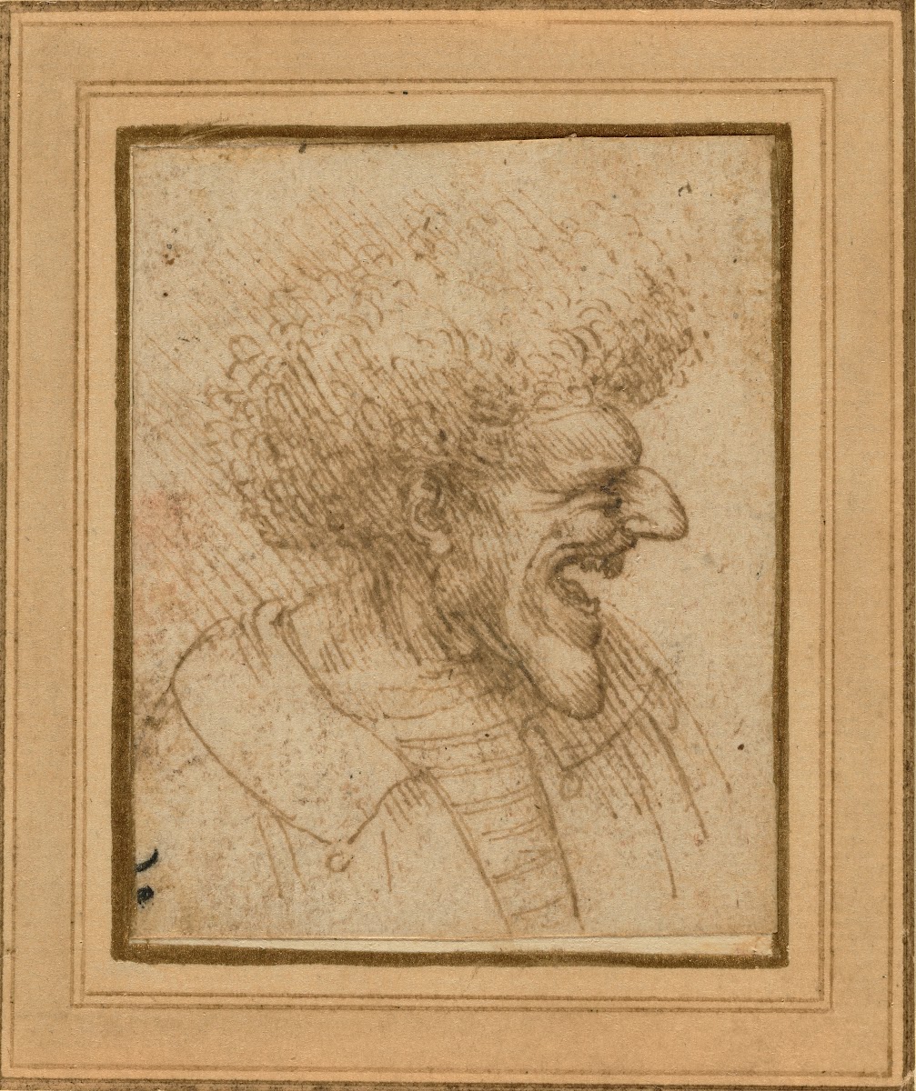 Caricature of a Man with Bushy Hair 1495