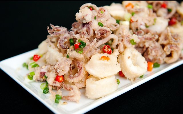 Mực Chiên Muối Ớt