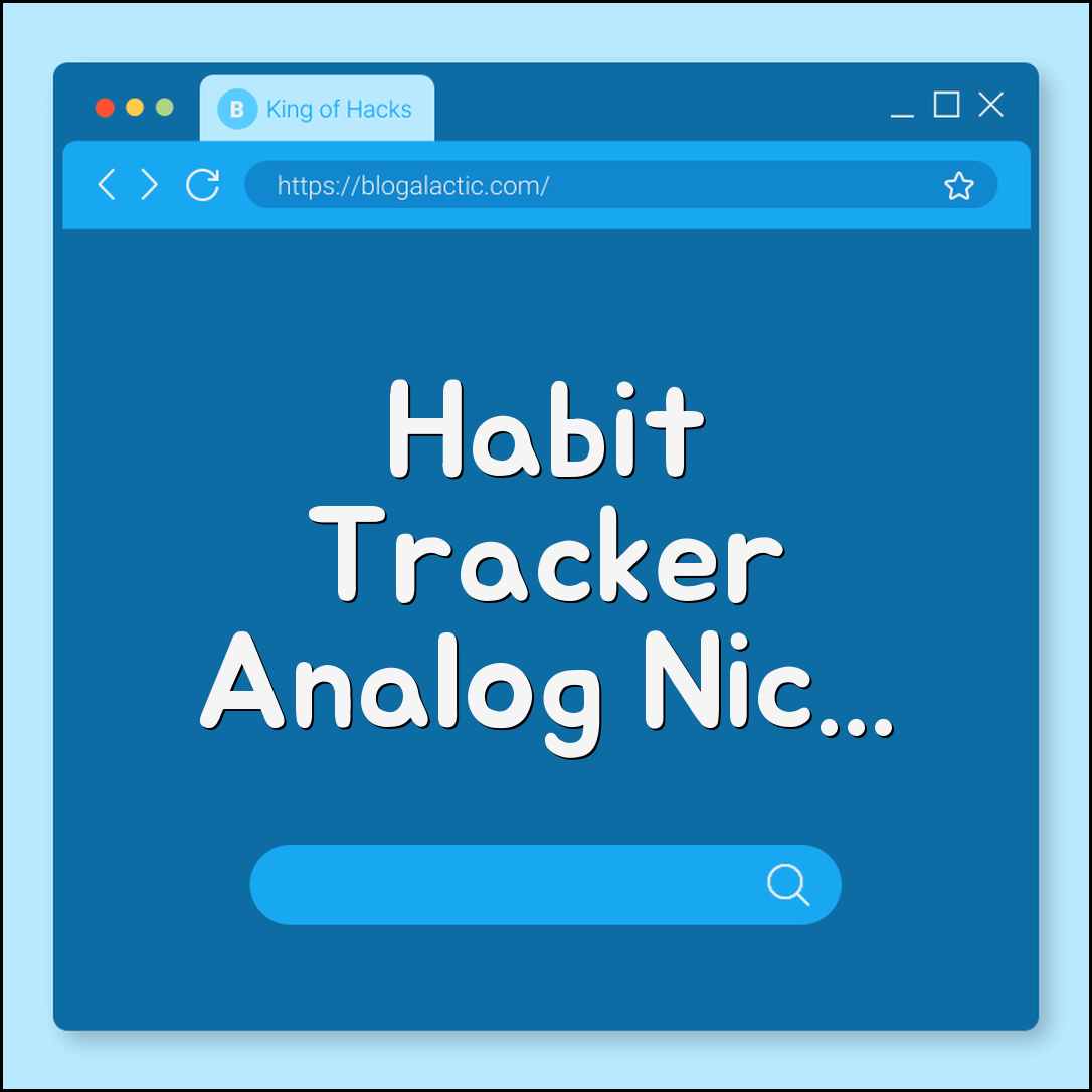 Habit tracker analog niche (tokens, colors, grids)
