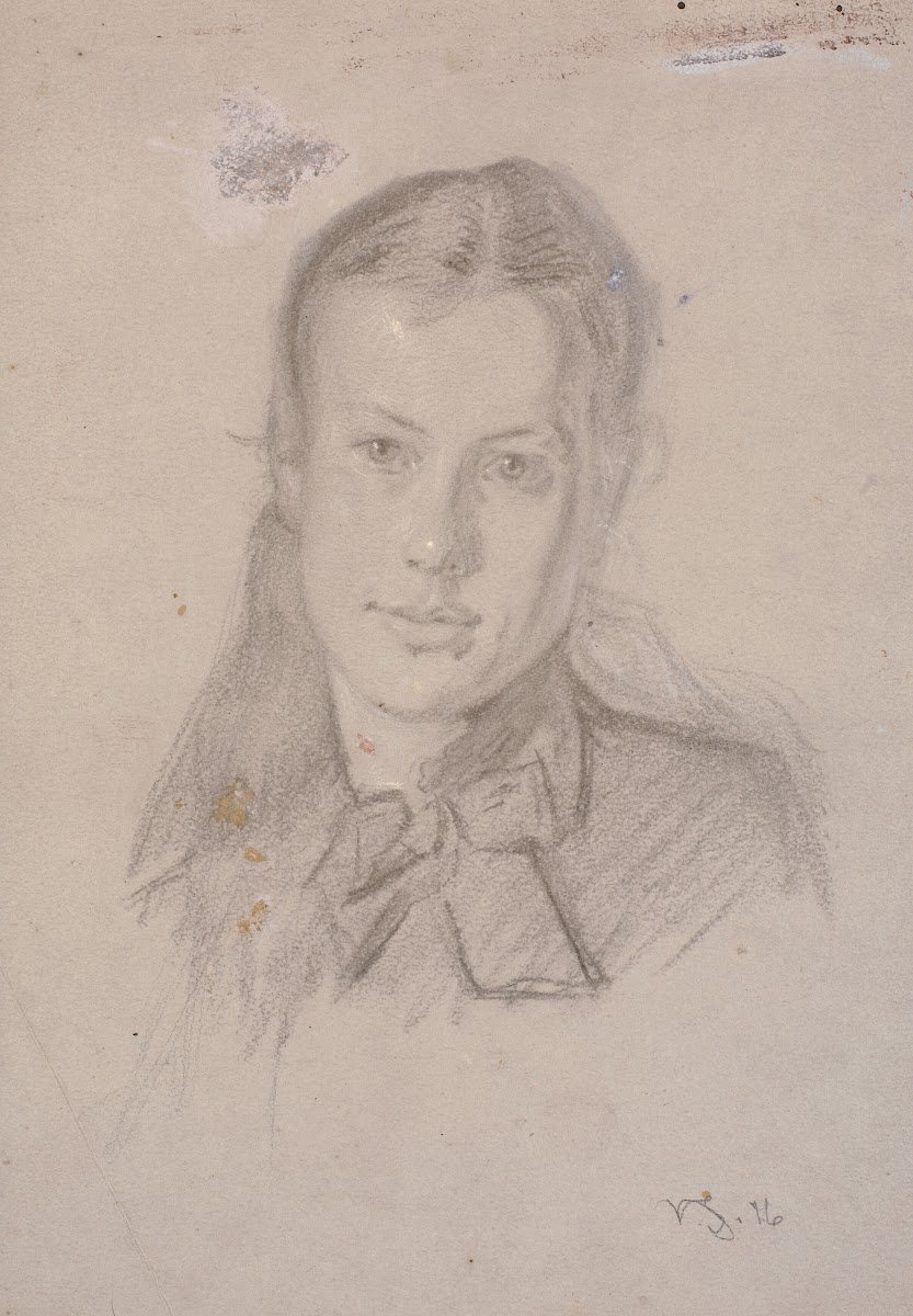 Portræt af Martha Møller gm Viggo Johansen 1880 1876