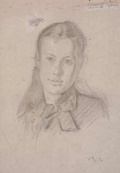 Portræt af Martha Møller gm Viggo Johansen 1880 1876