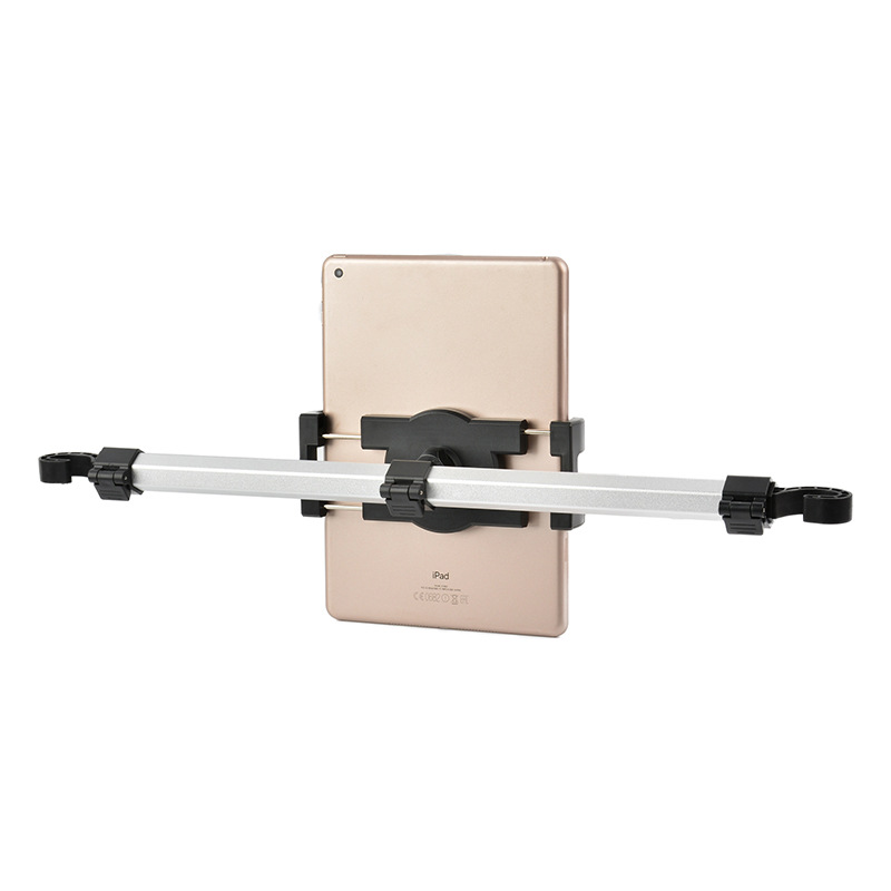 Tablet holder for car seat, adjustable