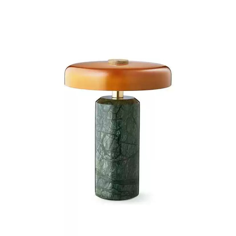 Marble table lamp model 5809, rechargeable, 3-level dimmable