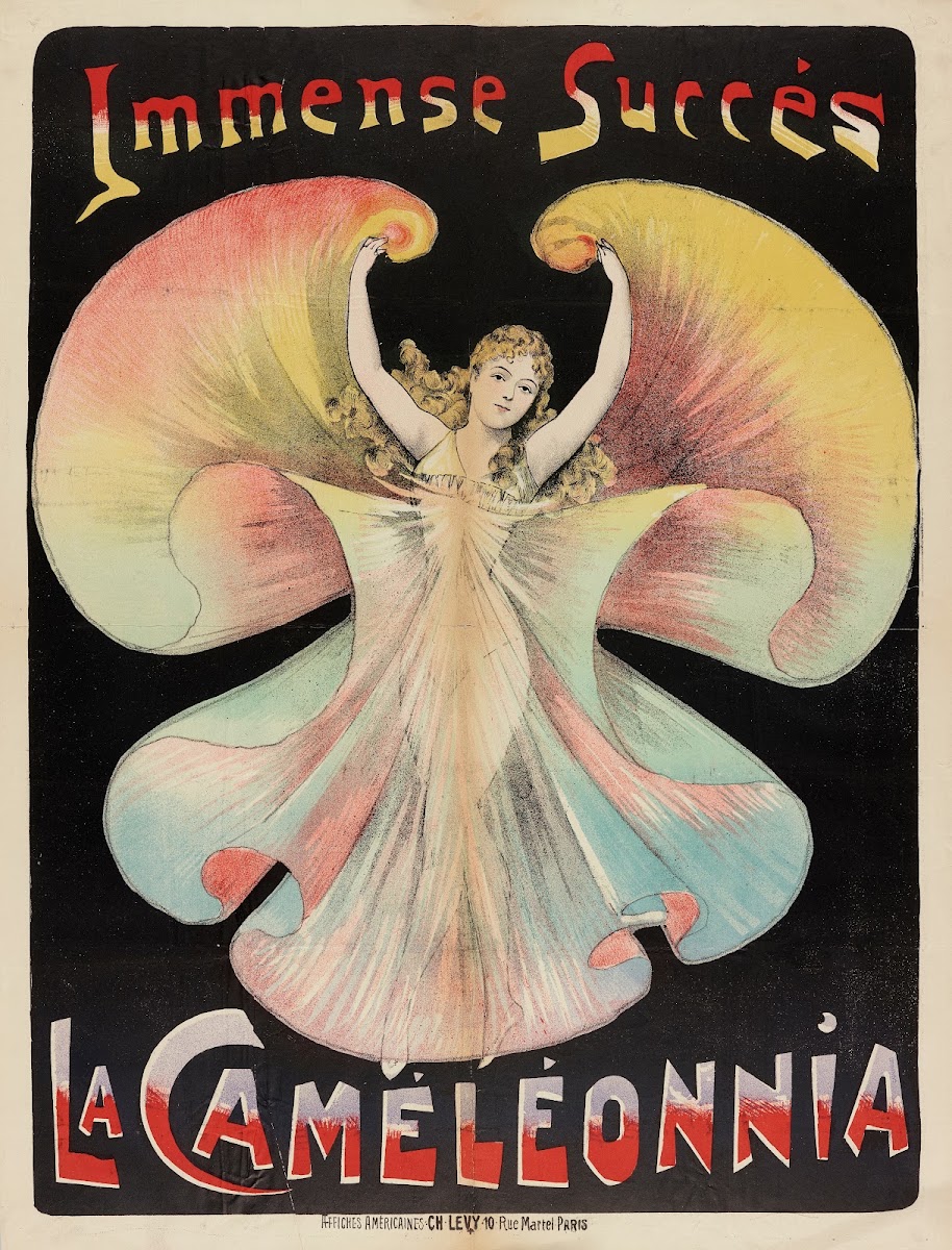 Immense Succès La Cameleonnia 1888