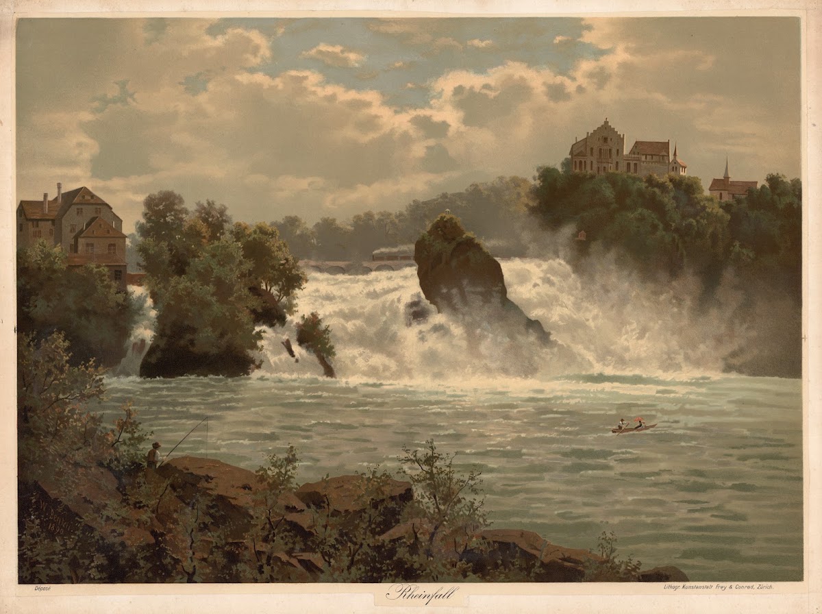 Rheinfall 1890