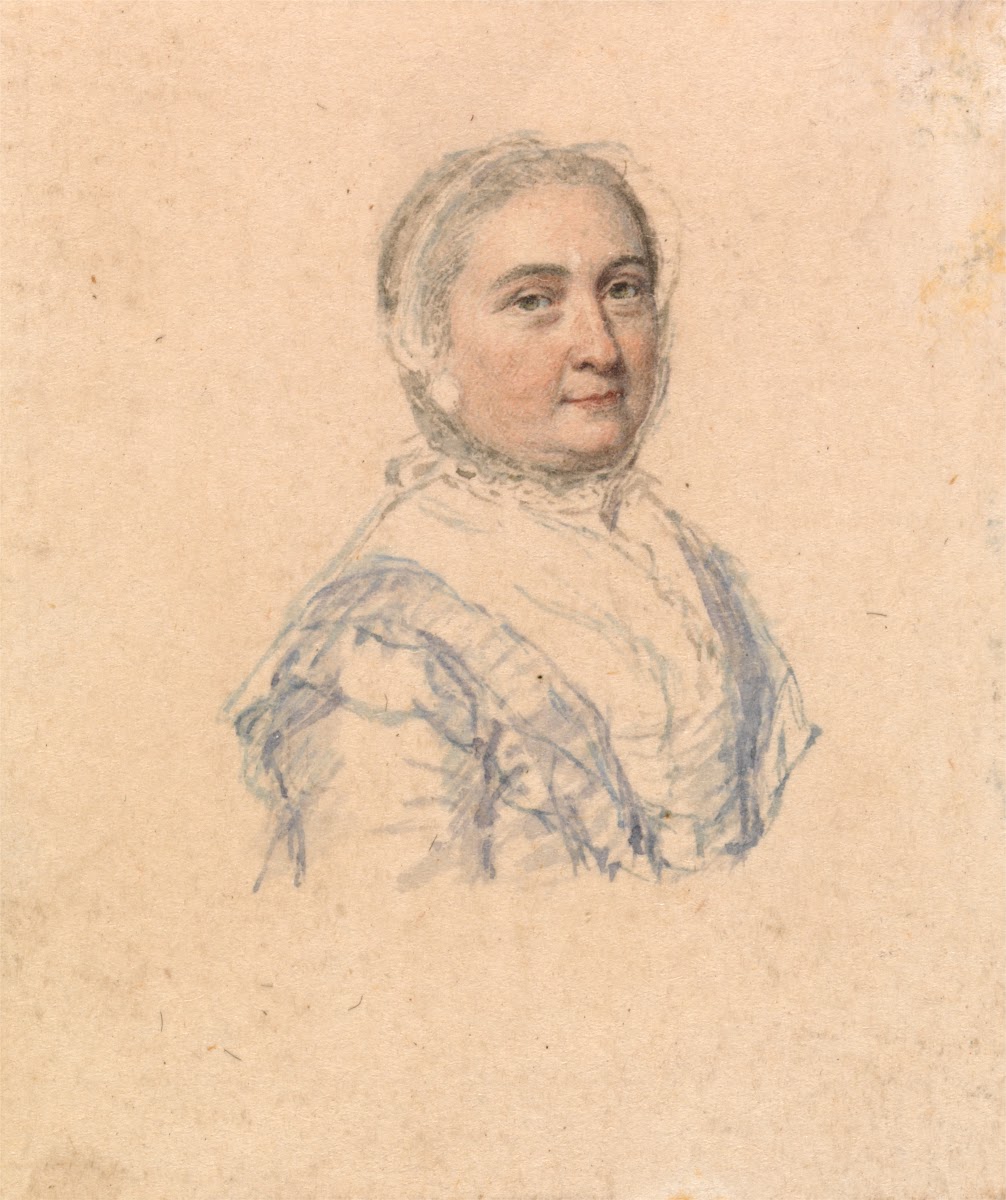 Portrait of a Woman taken from life facing right
