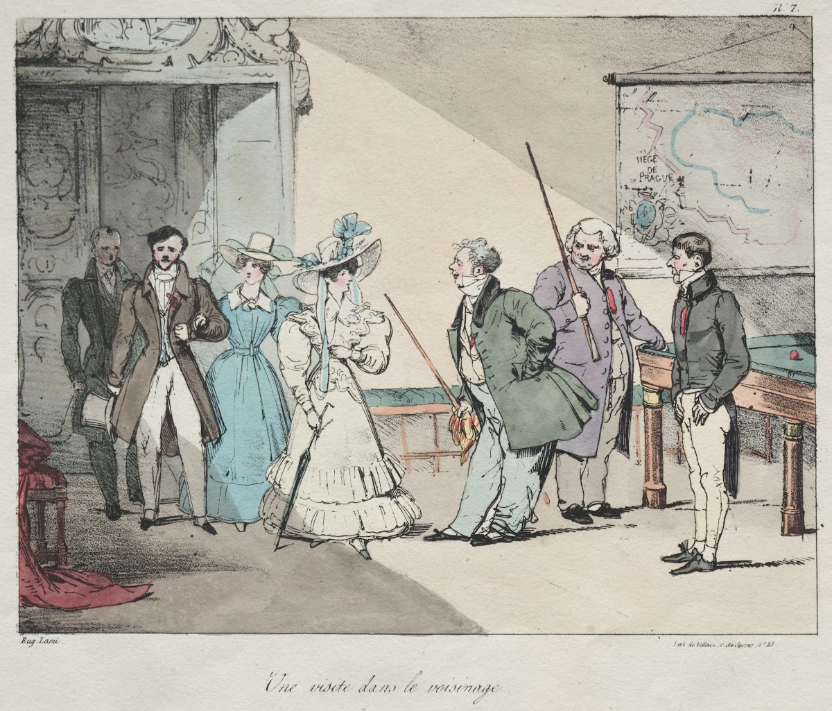 Life of the Chateau A Visit in the Neighborhood 1828