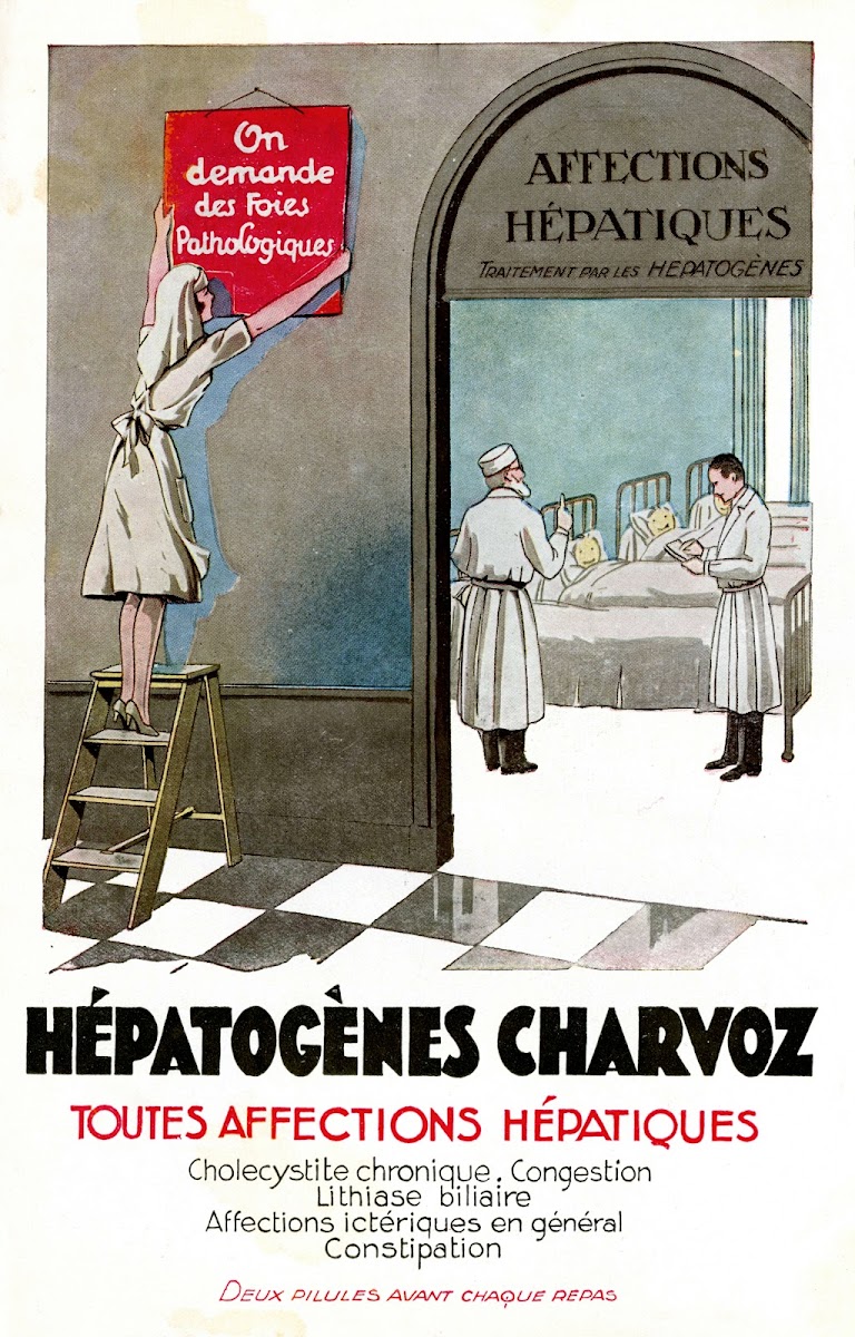 Hépatogènes Charvoz 1910 1950