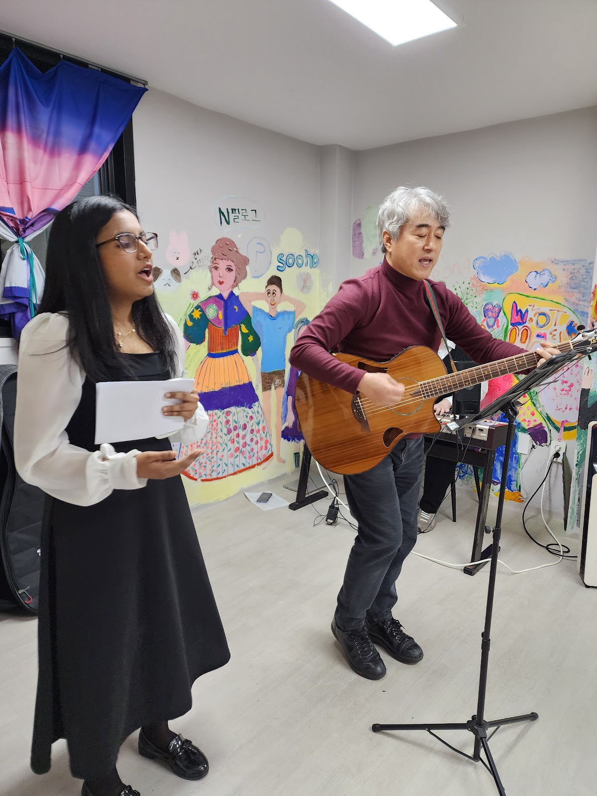 Community gathering moment 1