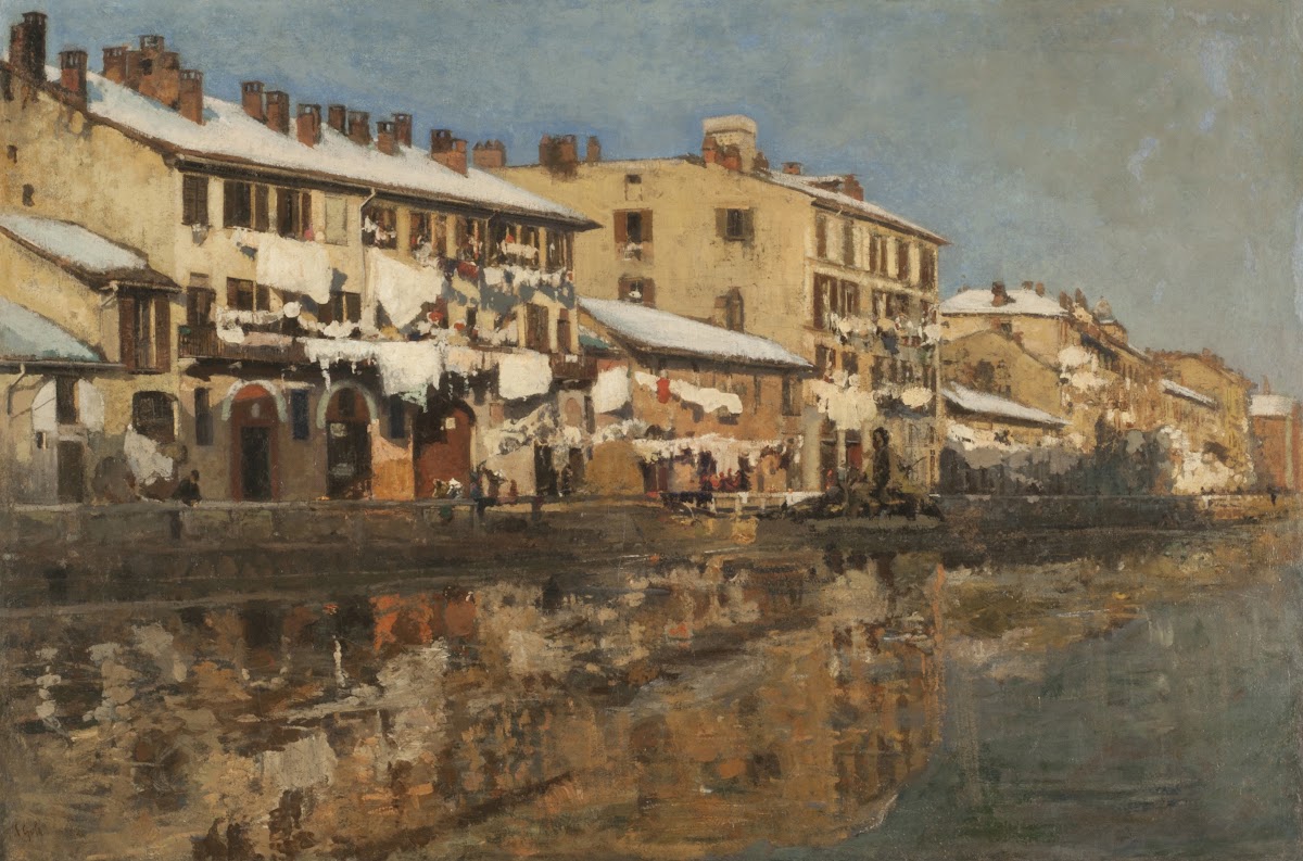 El Naviglio De MiláN Ca 1890 1892