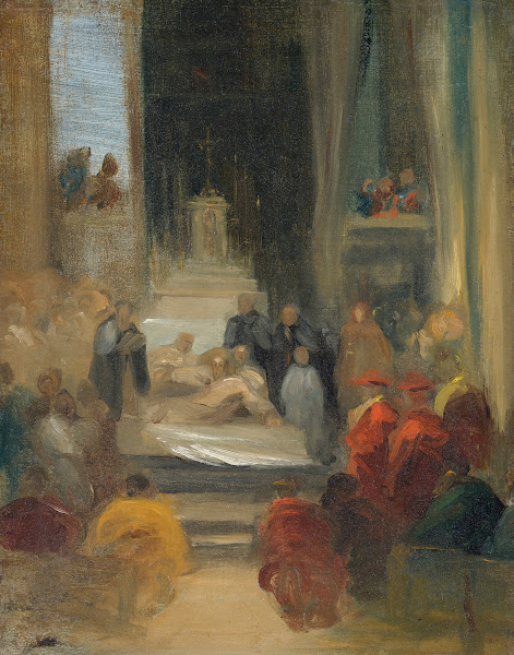Interior Of A Church Ordination Of Carmelites