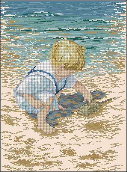 CMP 180022 Boy On The Beach