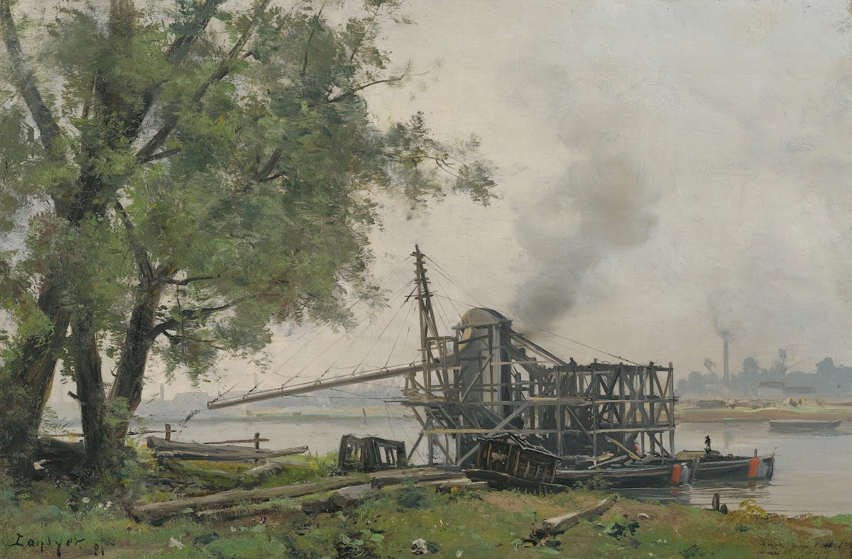 TheSeineAt Rouen 1881
