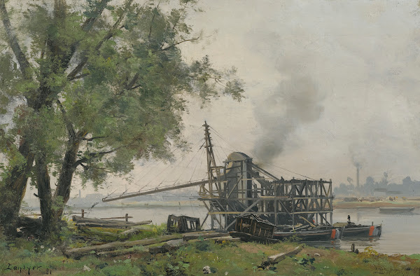TheSeineAt Rouen 1881