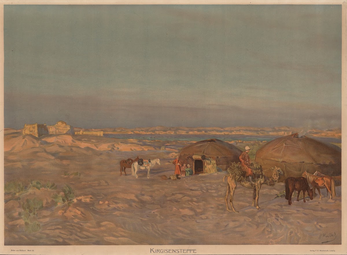 Kazakh Steppe 1905