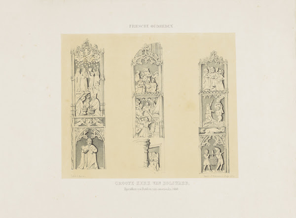 Groote Kerk van Bolsward 1875