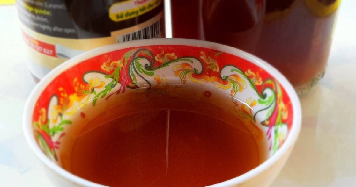 Nước mắm chay...cách nấu đơn giản,màu đẹp và thơm