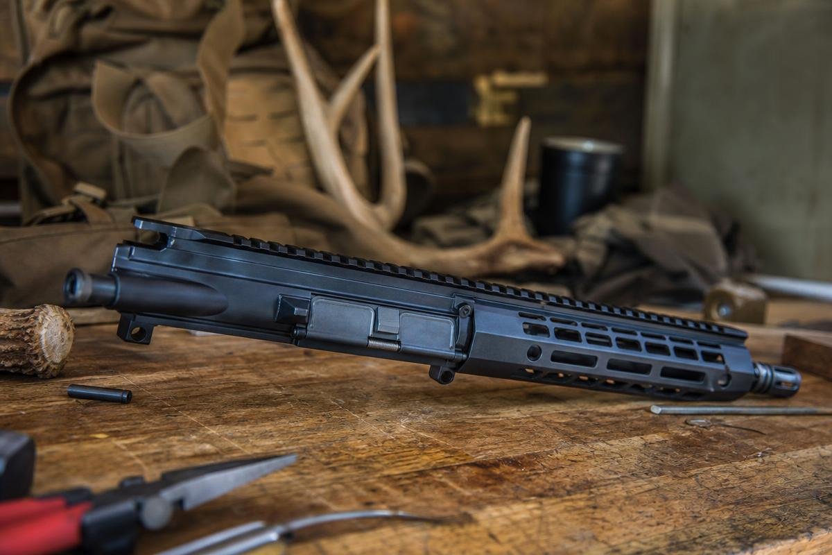 450 Bushmaster upper receiver showing what is 450 bushmaster good for in a hunting context