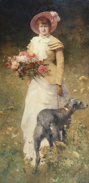 Le Matin dit aussi Femme au chien 1880