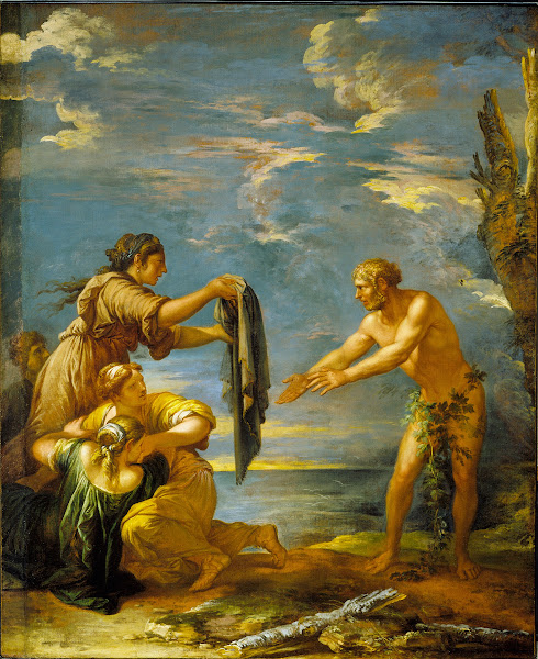 Odysseus and Nausicaa Circa 1655