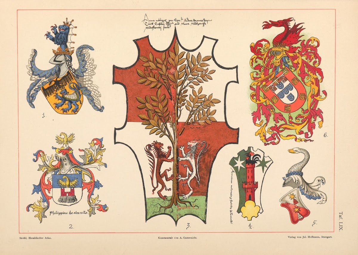 Heraldischer Atlas Pl54 1899