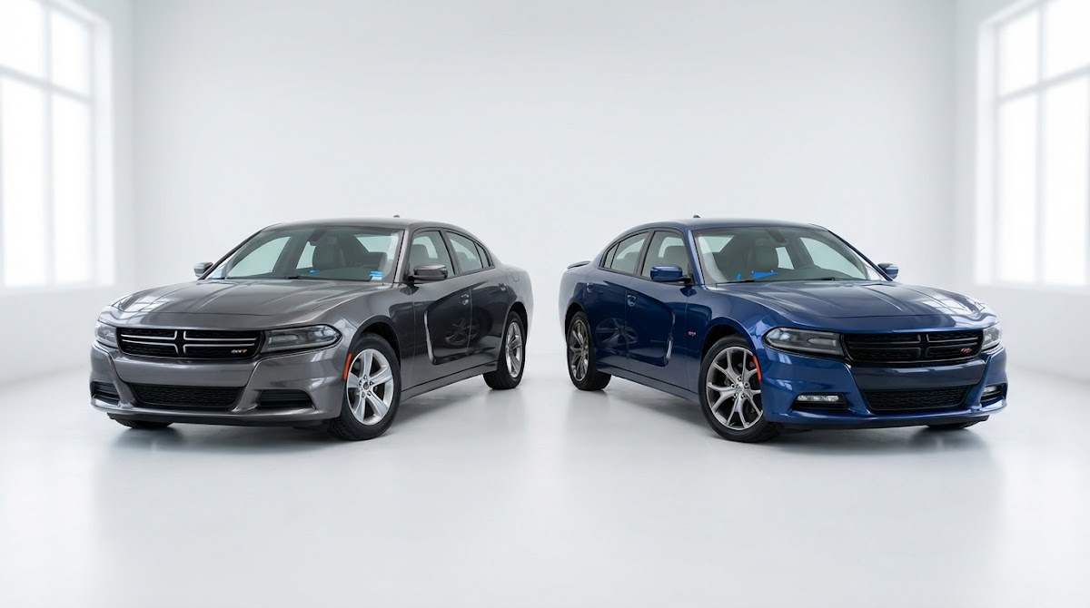 Extraordinary Rt Vs Sxt Charger Images