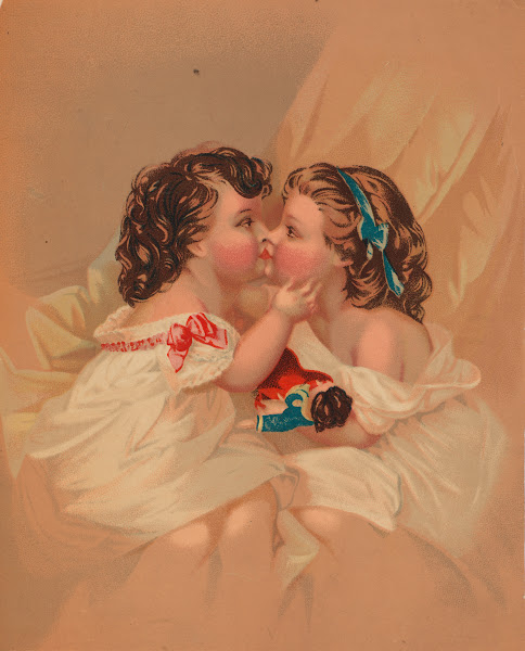 Two Girls ca 1875