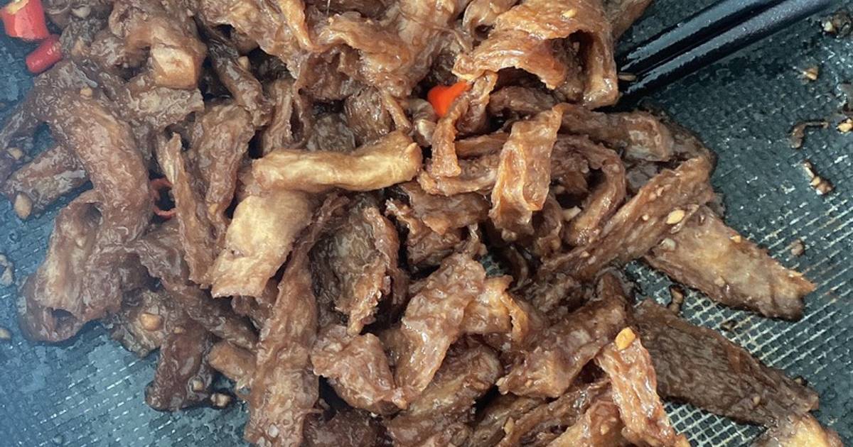 Sườn non chay tỏi ớt🧄🌶