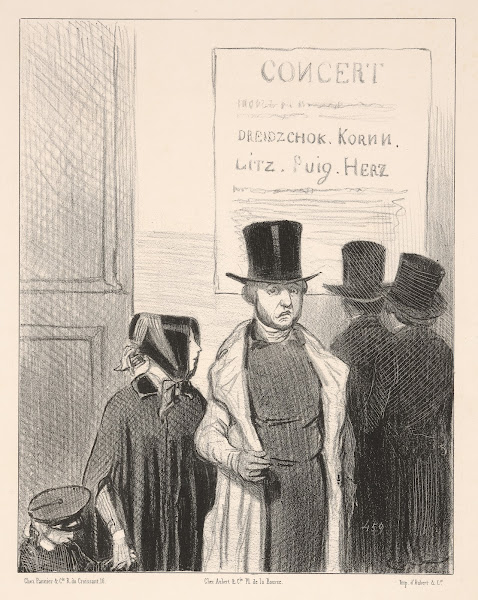 A Concert A Concert Announcement for ten francs    Furiously mouth it 1843