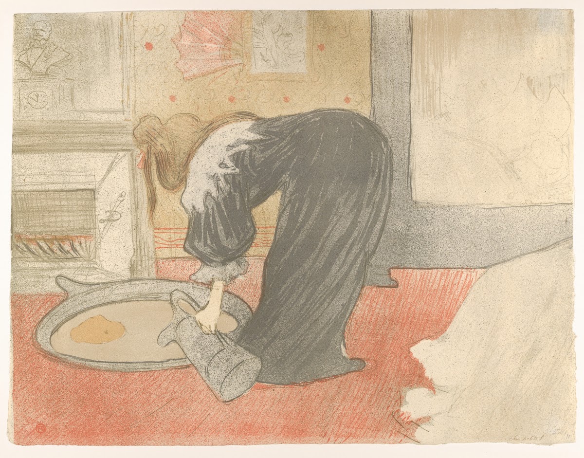 Filling a Tub 1896