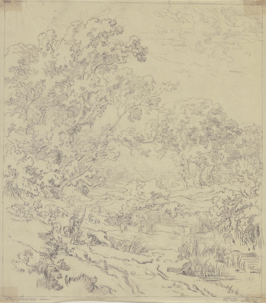 Heroische Landschaft mit Hirten