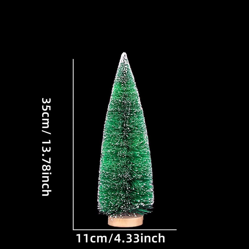 Miniatur-Weihnachtsbaum als Tischdekoration