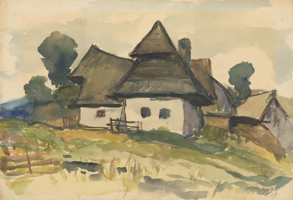 Dedinský motív 1930