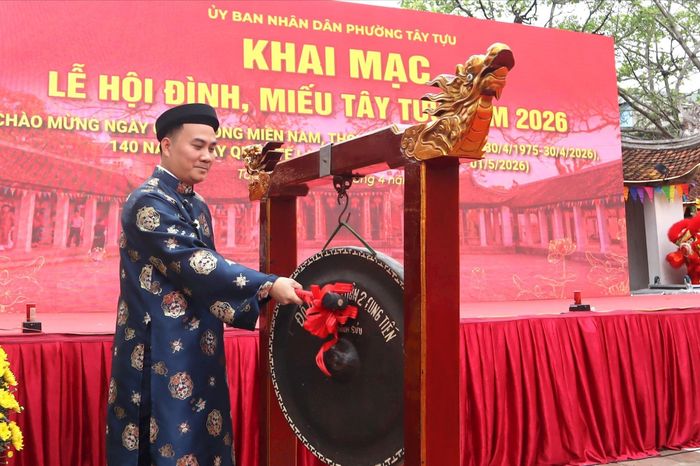 Lễ hội truyền thống đình - miếu Tây Tựu năm 2026 - Đài Phát thanh và truyền hình Hà Nội