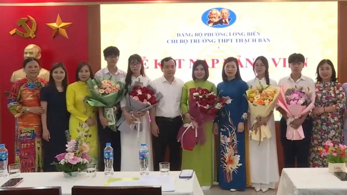 Phát triển Đảng trong học sinh THPT: Lan tỏa lý tưởng sống đẹp - Đài Phát thanh và truyền hình Hà Nội