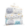 Diaper Twins flannel 110x80 new print 3 pcs multicolor