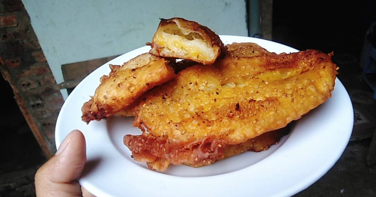 Bánh chuối chiên vừng