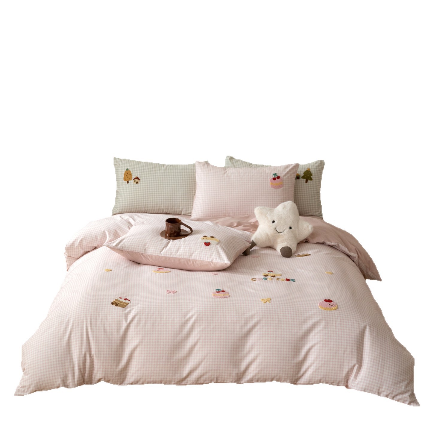 Long-staple cotton bedding set, brushed, autumn/winter
